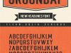 Grounday Typeface