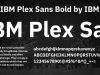 IBM Plex Sans