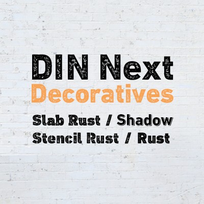 DIN Next Decorative