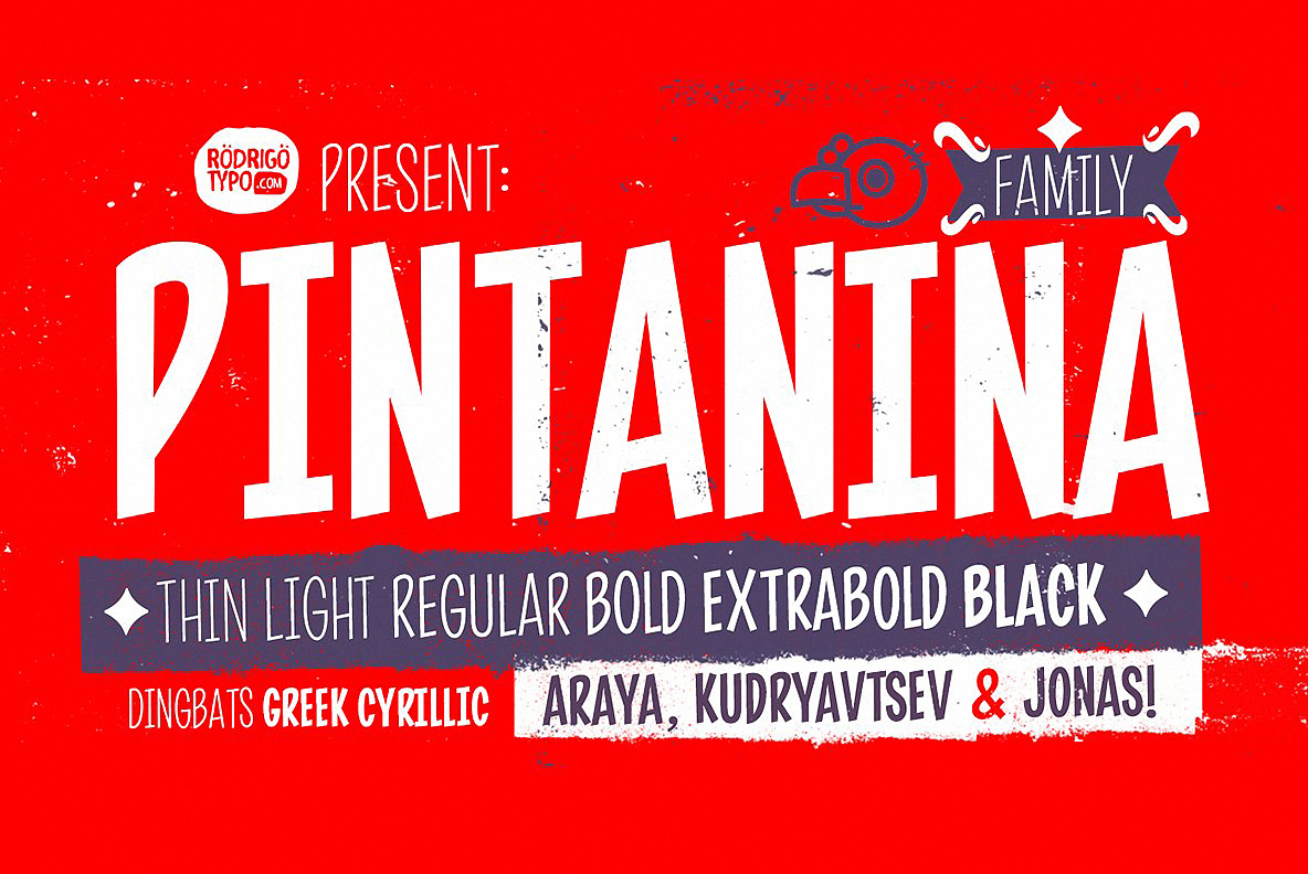 Pintanina Family  Greek+Cyrillic