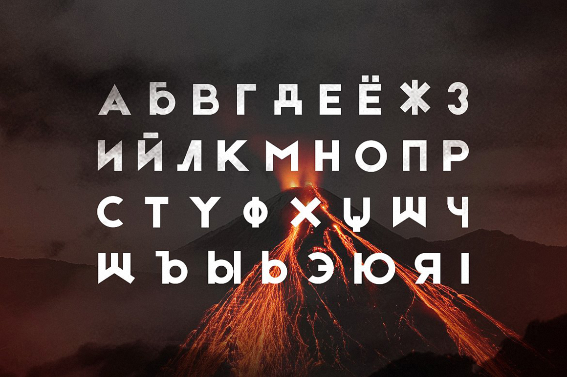 Etna Sans Serif Typeface