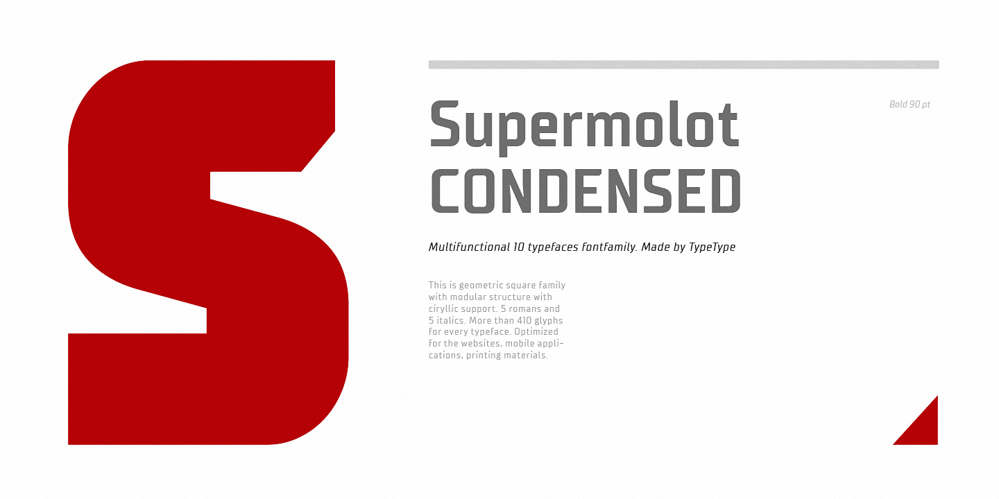 TT Supermolot Condensed