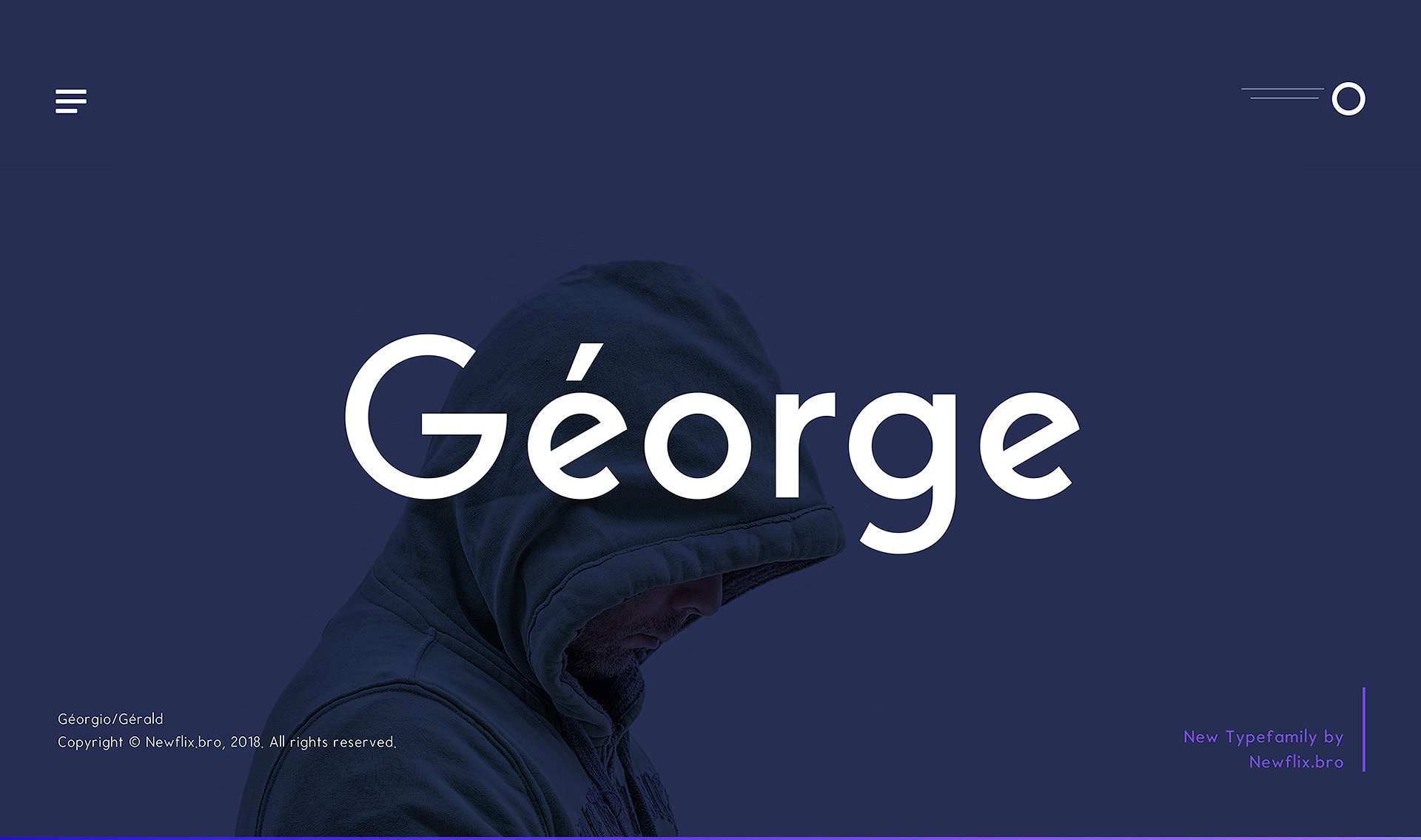 George Sans Geometric Typeface