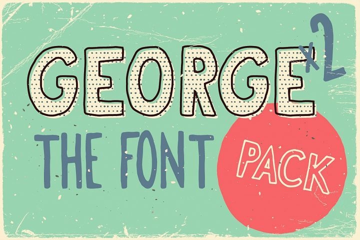 George Francis font pack