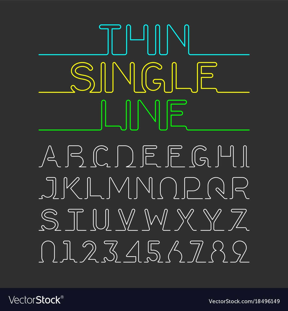 One Thin Line 