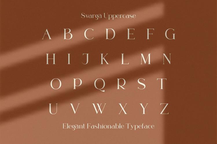 Svarga Typeface