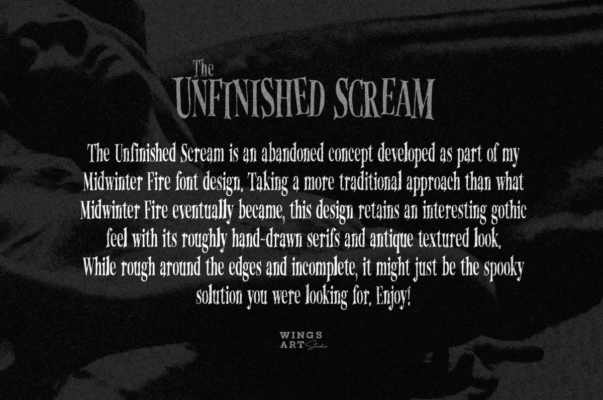 The Unfinished Scream