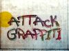 a attack graffiti