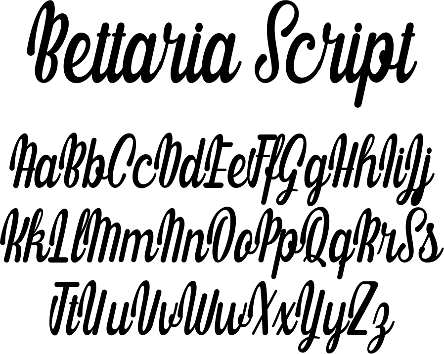 Bettaria Script 