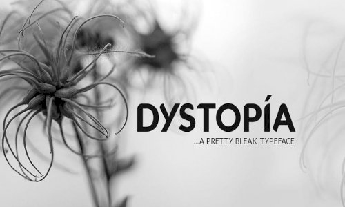 Dystopia Typeface 