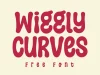 Wiggly Curves Font